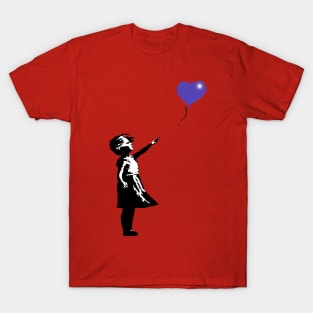 Girl With Balloon, Banksy, 2006. T-Shirt